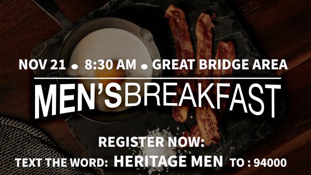 MENS BREAKFAST slide nov