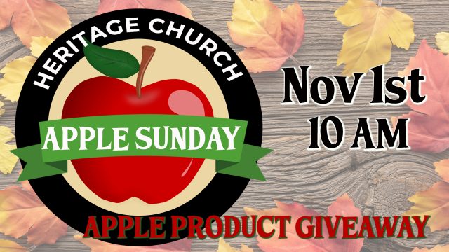 APPLE SUNDAY SLIDE 11 1